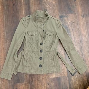 army green utility jackets for women